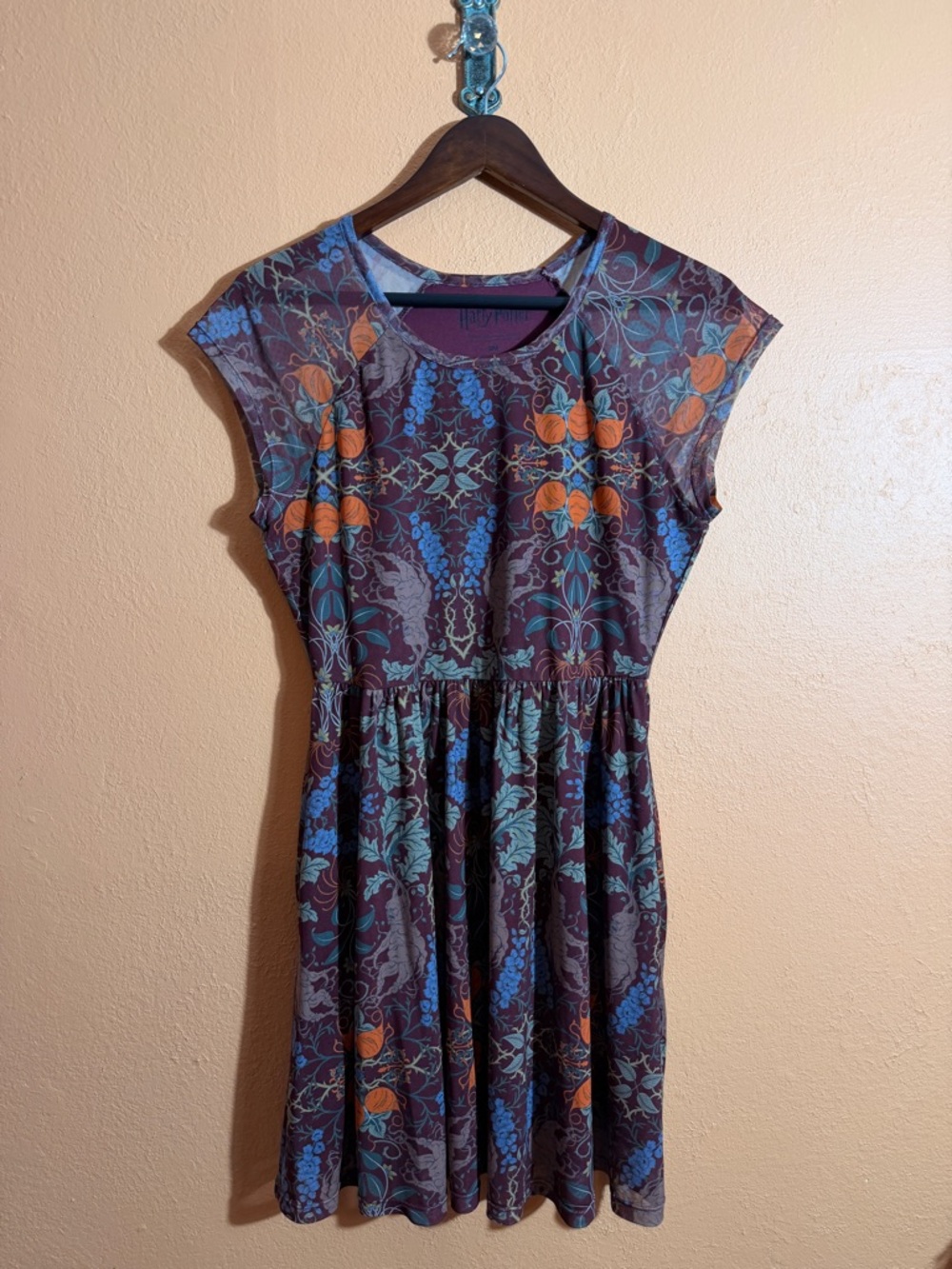 Hot Topic Harry Potter Herbology Mini Dress with Pockets
